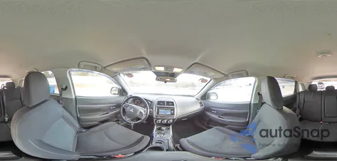 2014 Mitsubishi Outlander Sport Se from USA, damaged, VIN 4A4AP4AU4EE014902